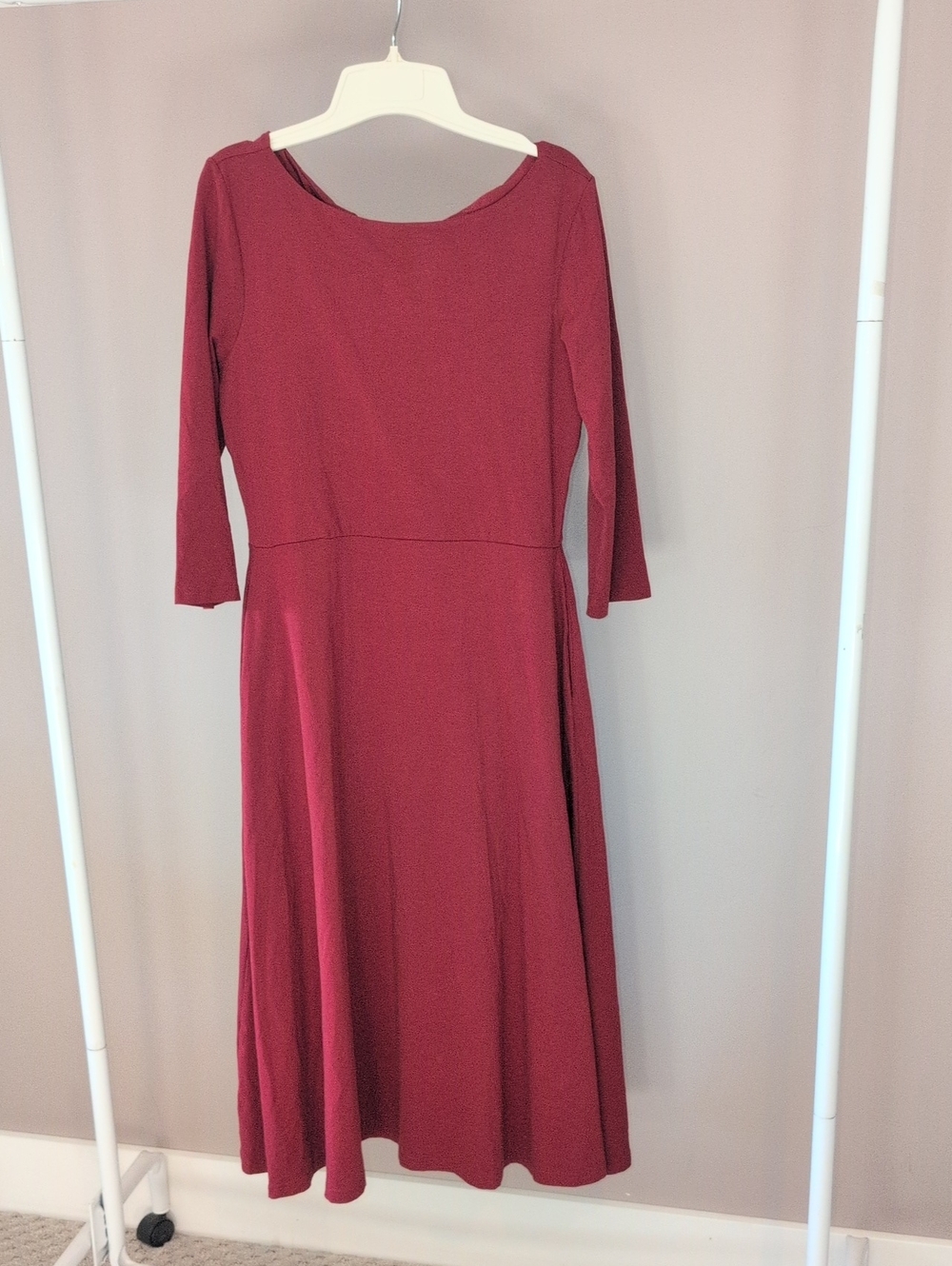 Pact Organic Cotton Midi Length Dress